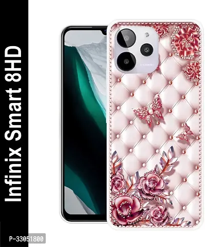 Back Cover For Infinix Smart 8Hd Back Cover Infinix Smart 8 Hd Back Cover Multicolor Dual Protection Silicon-thumb0