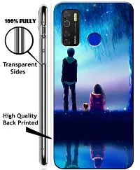 Stylish Silicon Back Case Cover for Tecno Spark 5 Pro-thumb1