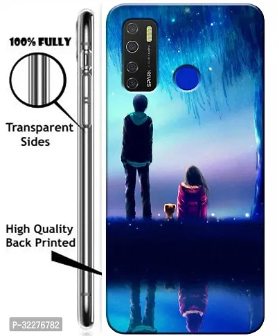 Stylish Silicon Back Case Cover for Tecno Spark 5 Pro-thumb2