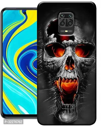 Stylish Multicoloured Silicone Back Case Cover for Redmi Note 9 Pro Max