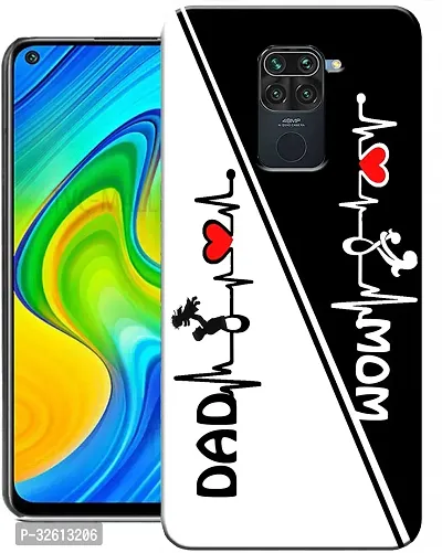 Back Cover for Redmi Note 9 Multicolor Dual Protection Silicon Pack of 1-thumb0