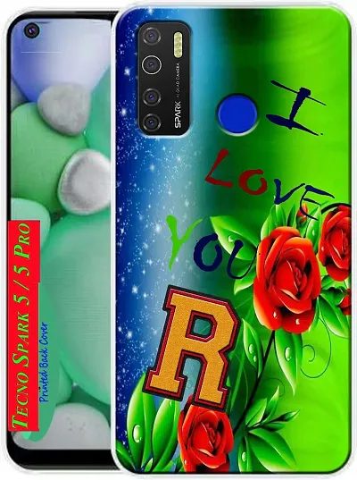 LargCiager Back Cover for Tecno Spark 5 Pro   Tecno Spark 5 Mobile Back Cover Multicolor Dual Protection Silicon Pack of 1