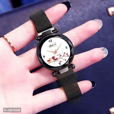 Shunya Super Quality Analogue Girls' Watch (Multi Color Dial Black Colored  Strap) : Amazon.in: Fashion