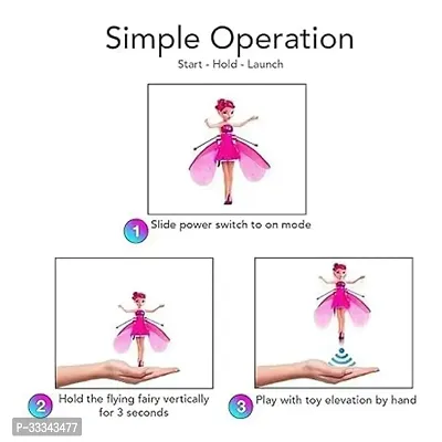 Magical Flying Fairy Doll, Hand Sensor Control, USB Powered-thumb2