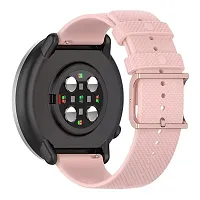 PUNVIT 22MM Smart Watch Belt Strap with Golden Buckle for Noise Colorfit Pro Smart Watch. (Watch Not Included) (Pink)-thumb3