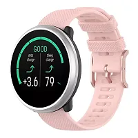 PUNVIT 22MM Smart Watch Belt Strap with Golden Buckle for Noise Colorfit Pro Smart Watch. (Watch Not Included) (Pink)-thumb4