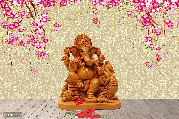 KariGhar? Ganesh / Ganpati Bappa / Swan Ganpati Idol for Home/ Living Room/ Puja Room/ Gifting  Decoration ( 2.5 X 3.5 X 4 Inches )