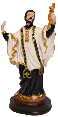 KariGhar? St Francis Xavier Catholic Idol Perfect for Car Dashboard / Home / Prayer Room / Gifting & Decoration { 5 x 8 x 14 cm } A0059-thumb1