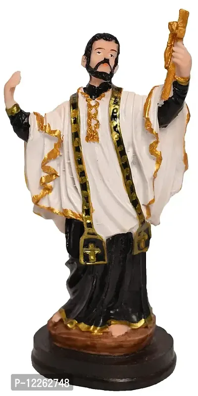 KariGhar? St Francis Xavier Catholic Idol Perfect for Car Dashboard / Home / Prayer Room / Gifting & Decoration { 5 x 8 x 14 cm } A0059-thumb2