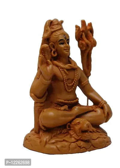 KariGhar? Shiva Ji Idol for Home / Living Room / Puja Room / Gifting { 2.25 X 2.75 X 4.5 inches }-thumb4