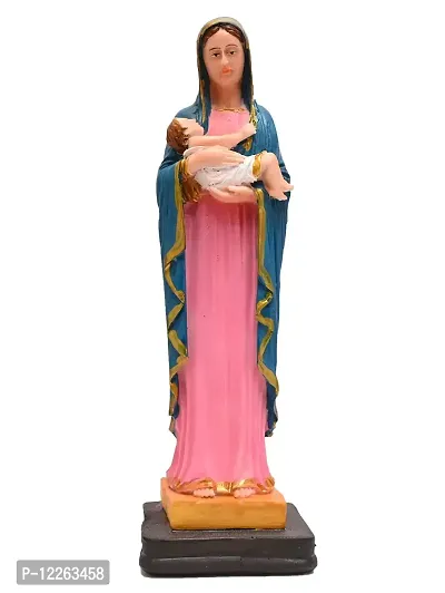 KariGhar? Our Lady of Bom / Parte 8 inches Catholic Idol Perfect for Drawing Room / Prayer Room / Decoration & Gifting ( 6 x 6 x 20 cm ) 8 inches A0048-thumb2