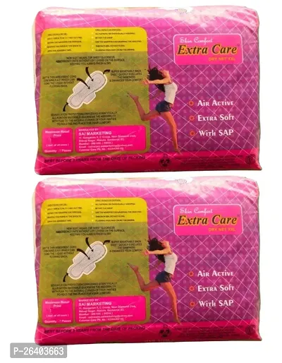 Extra Care Dry Net With Best Dry Feel Protection - Pack Of 2