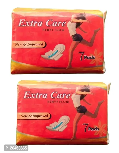 Extra Care Heavy Flow With Best Dry Feel Protection - Pack Of 2