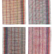 SwadeshiZon Cotton Khadi Bath Towel / Gamcha Large Size (30x70 in) Combo Set of 2-thumb3