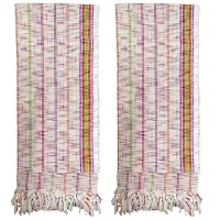 SwadeshiZon Cotton Khadi Bath Towel (Multicolour , 30x70 in) - Combo Set of 2-thumb4