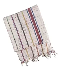 SwadeshiZon Cotton Khadi Bath Towel (Multicolour , 30x70 in) - Combo Set of 2-thumb1