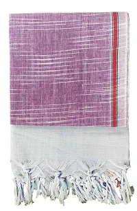 SwadeshiZon Pure Cotton Khadi Towel Gamcha for Bath Extra Large Size | Super Soft | Dry Faster | More Absorbent | Light Weight | 32 x 72 inches , Multicolor , Combo Set of 4-thumb4