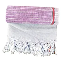 SwadeshiZon Pure Cotton Khadi Towel Gamcha for Bath Extra Large Size | Super Soft | Dry Faster | More Absorbent | Light Weight | 32 x 72 inches , Multicolor , Combo Set of 4-thumb2