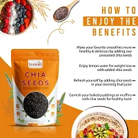 Yizhao - Raw  Unroasted Organic Chia Seeds | Source Of Omega-3| Diet Food | Calcium Rich Chia Seeds 50g ( Pack of 2 ) = 100g-thumb4