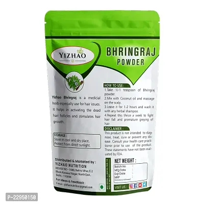 Bhringraj Powder for Hair Growth  Anti Aging Effects| 200% Natural  Organic  (50 g)-thumb2