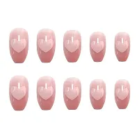 jewels beauty Artificial Nails Press On Nails Fake Nails False Nails Acrylic Nails Nail Extension Short Nails Long Nails Bridal Nails Manicure Kit Girls Nails Women Nails 24 Nails Kit-thumb1