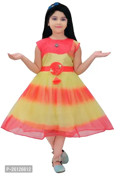 COLOURBLOCKED  FROCK FOR GIRLS BY SKINOWEAFR-thumb0
