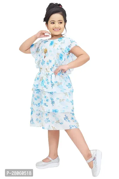 FLORAL PRINTED FROCK FOR GIRLS-thumb3