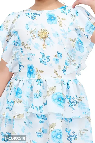 FLORAL PRINTED FROCK FOR GIRLS-thumb4