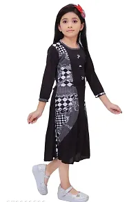 STYLES BLACK  FROCK DRESS FOR GIRLS-thumb2