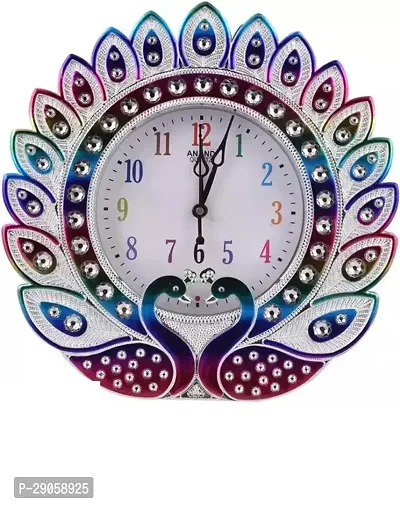Plastic Designe Wall Clock for Home and Office Decor| Wall Clock for Living Room| Wall Clock for Bedroom  PACK OF 1-thumb0