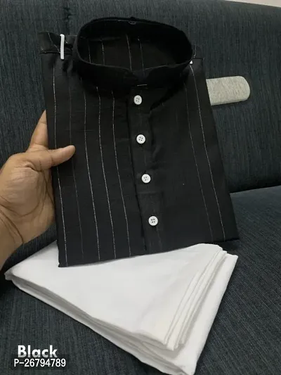 Stylish Unique Design Cotton kurta pant-thumb0