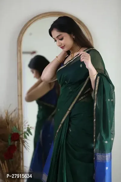 Beautiful Art Silk Saree With Blouse Piece For Women-thumb3