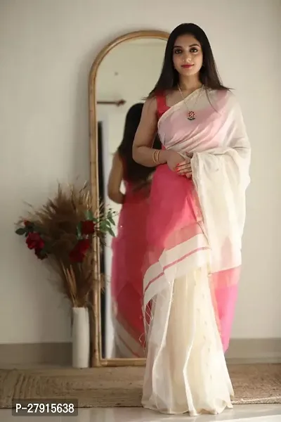 Beautiful Art Silk Saree With Blouse Piece For Women-thumb3