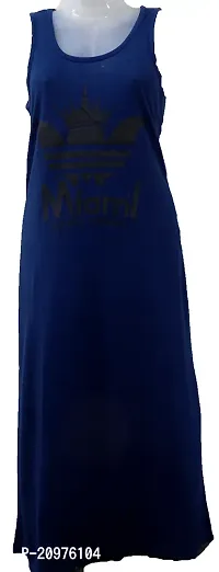 WT Women's Maxi Dress - Blue