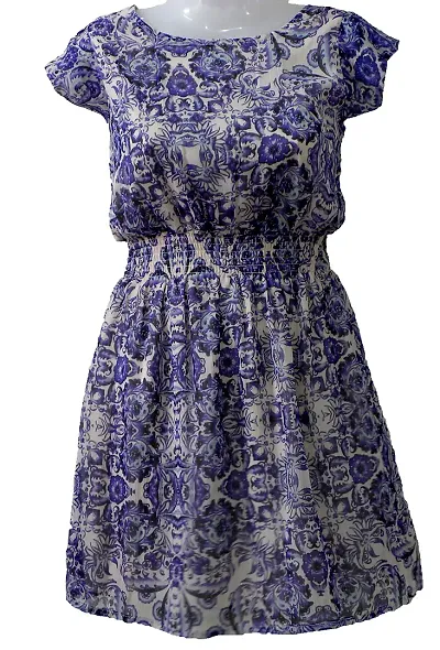 WT Women's Dress - Frock - Floral Print