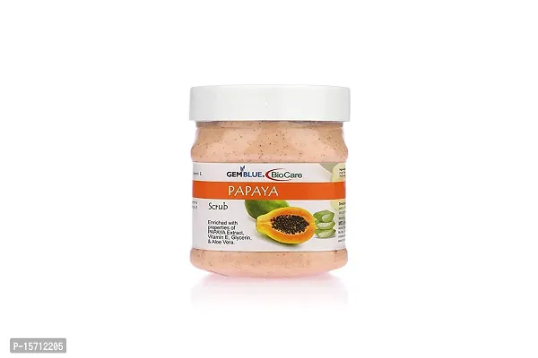 Gemblue Biocare Papaya Scrub 500ml-thumb0