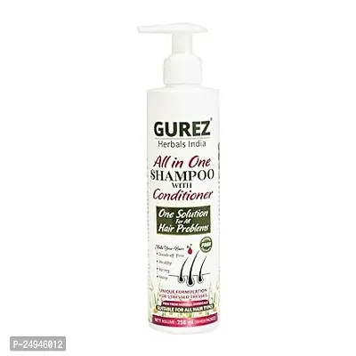 Gurez All in One Shampoo With Conditioner For Men And Women