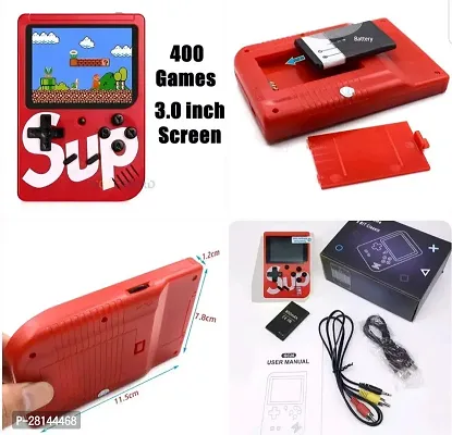 Best SUP 400 in 1 Retro Game Box Console Handheld Classical Game PAD box s6 with TV output Gaming Console 8 GB with Mario/Super Mario/DR Mario/Contra/Turtles and other 400 Games 8 GB with Super Mario,-thumb2
