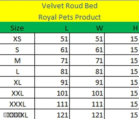 Luxurious Deluxe Washable Velvet Suede Sofa Round Shape Dog Cat Pet Bed Soft Comfortable Sofas  Chair 4 in 1Reversible X-Small LxWxH 51x51x15Cm-thumb4
