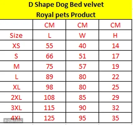 Velvet Suede Sofa D- Shape Dog Cat Pet Puppy Soft Comfortable Simple Mountain Sofas  Chair 4 in 1Reversible Combo Bone Pillow+ Bed X-Small (LxWxH-55x40x14Cm)-thumb2