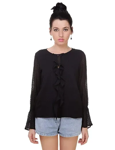 Stylish Women Chiffon Top