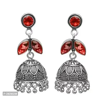 Multicoloured Alloy  Jhumkas Earrings For Women