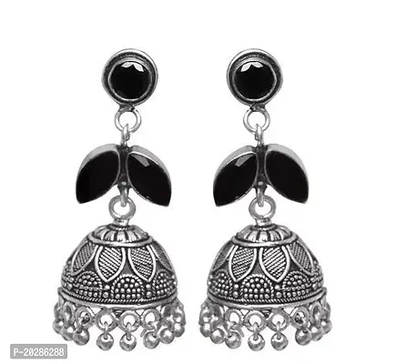 Multicoloured Alloy  Jhumkas Earrings For Women