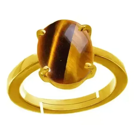 Premium Brass Rings With Stone For Men