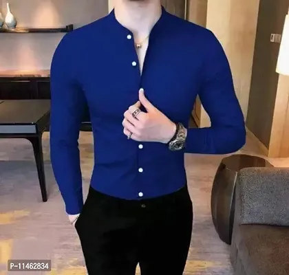 Trendy Cotton Long Sleeve Shirt For Men-thumb0
