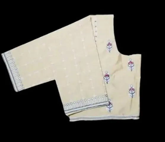 Reliable Silk Blend Unstitched Blouses For Women