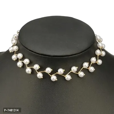 Latest Design Pearl Necklace for Women  Girls-thumb3