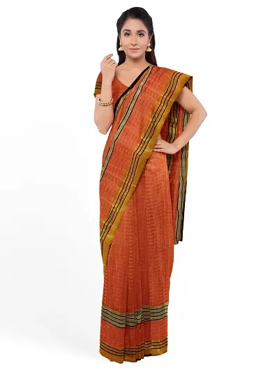 Best Selling Cotton Silk Saree with Blouse piece 