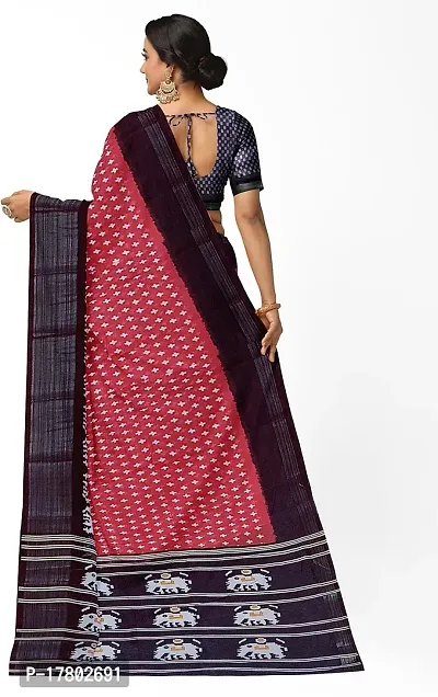 Women Stylish Art Silk Printed Saree with Blouse piece-thumb2