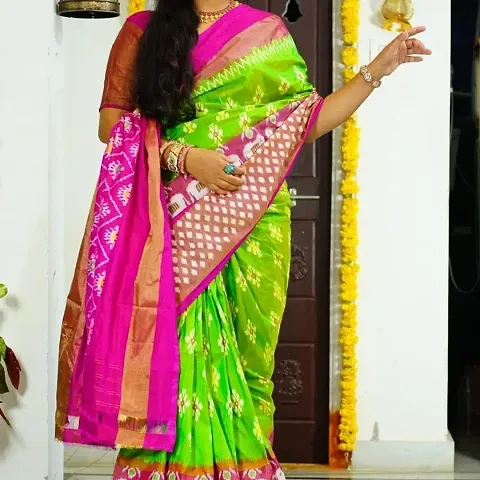 Art Silk Saree with Blouse piece